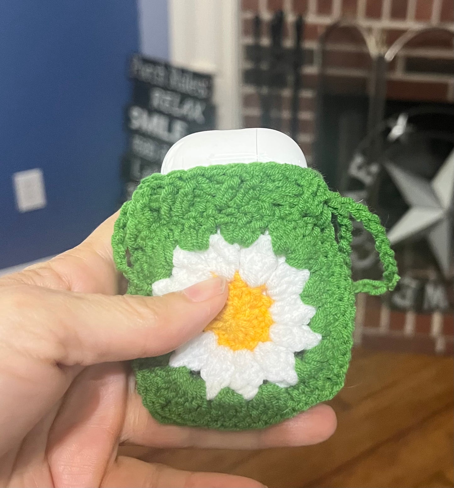 AirPod Flower case (crocheted)