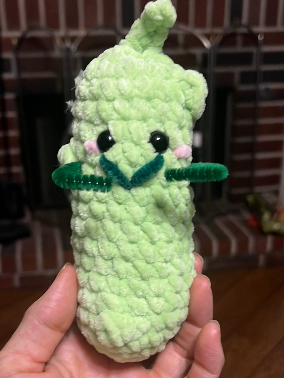 Emotional Support pickle - plushie