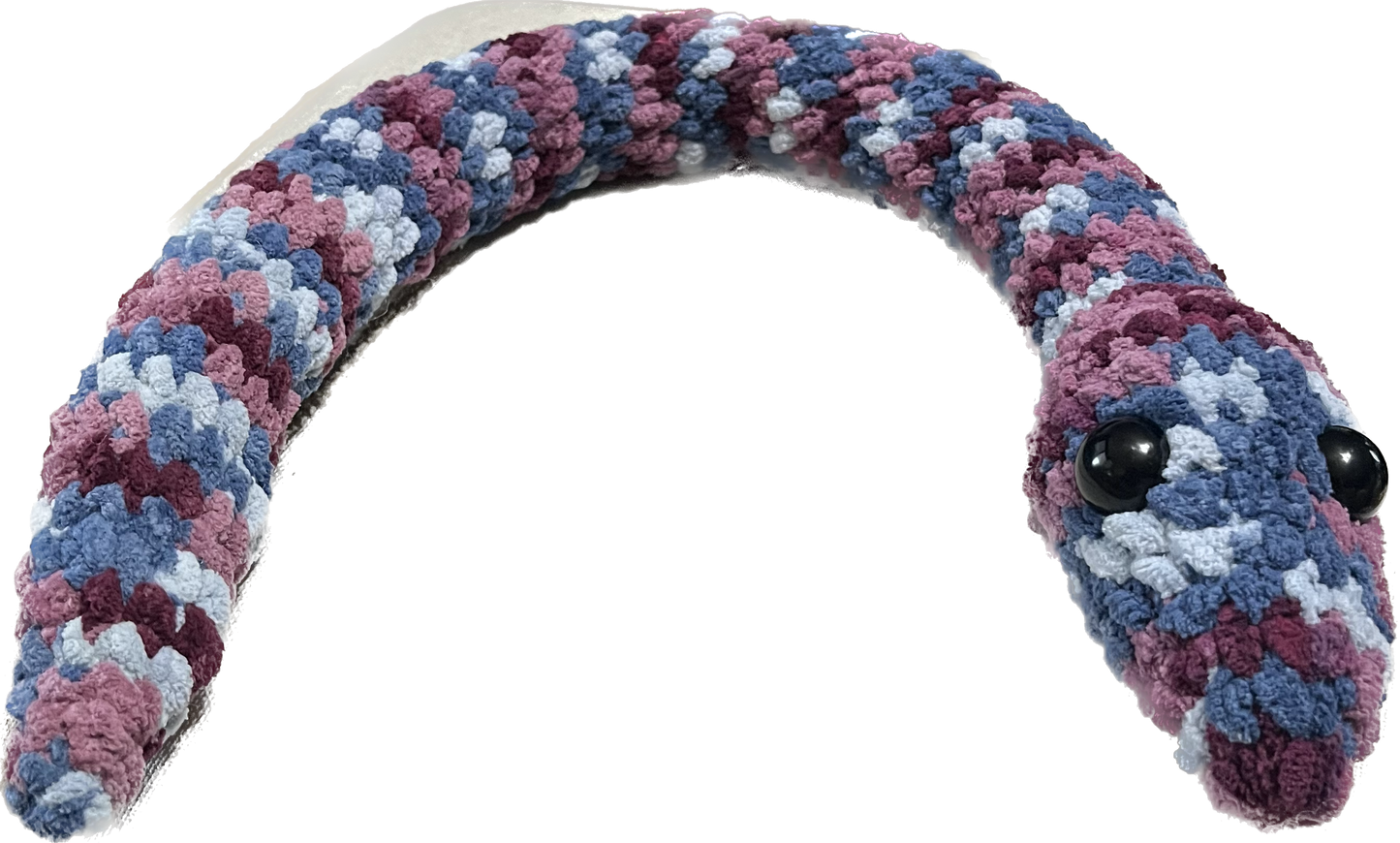 Large snake plushie