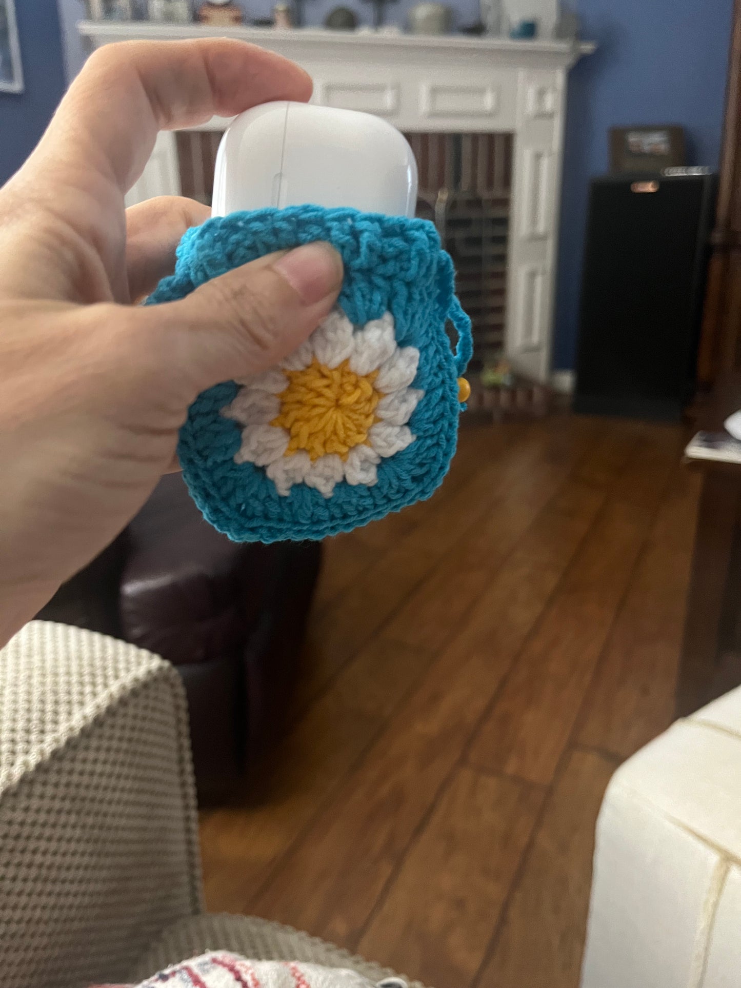 AirPod Flower case (crocheted)