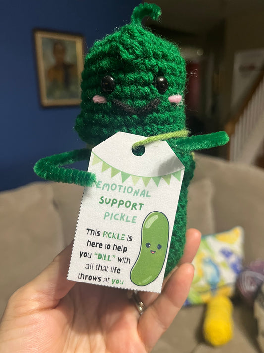 Emotional support pickle