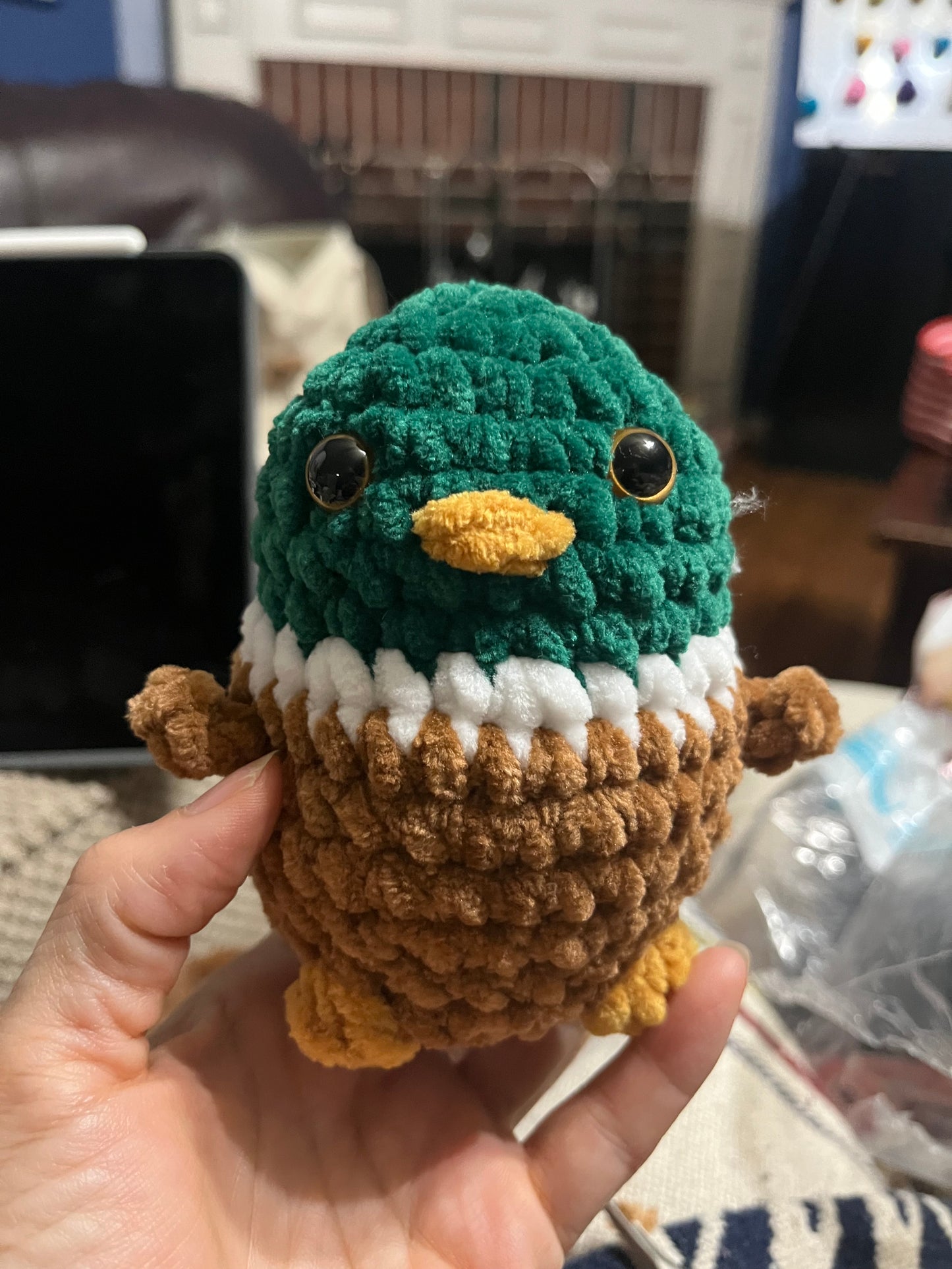 Mallard plushie